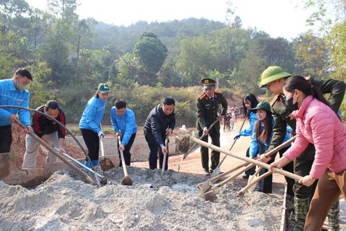 Ra quân chương trình Tình nguyện mùa đông, Xuân tình nguyện tại huyện Lộc Bình