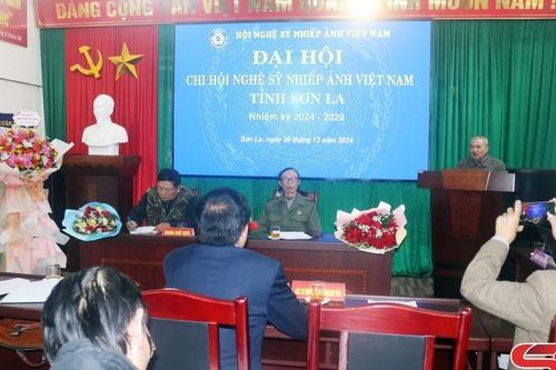 Đại hội Chi hội Nghệ sĩ nhiếp ảnh Việt Nam tỉnh Sơn La, nhiệm kỳ 2024 - 2029