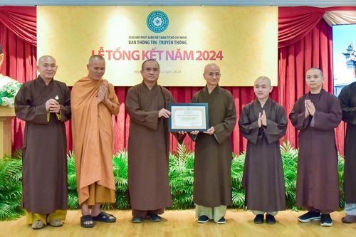 Ban Thông tin - Truyền thông Phật giáo TP.HCM tổng kết năm 2024, công bố điều chỉnh nhân sự