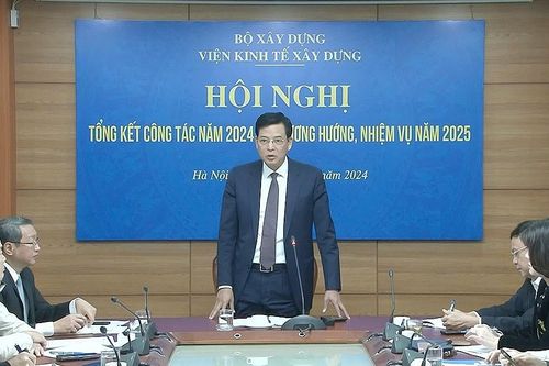 Viện Kinh tế xây dựng thực hiện tốt các nhiệm vụ trọng tâm năm 2024
