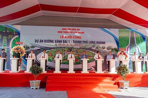 Đồng Nai: Khởi công đường Vành đai 1 thành phố Long Khánh hơn 1.300 tỷ đồng