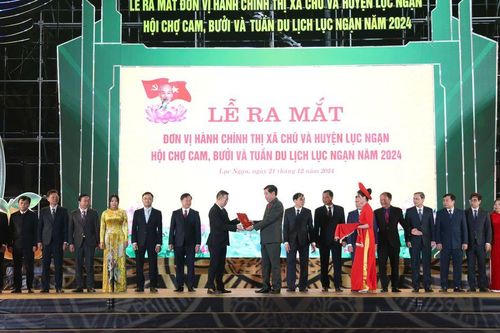 Bắc Giang công bố Bí thư thị xã Chũ và huyện Lục Ngạn