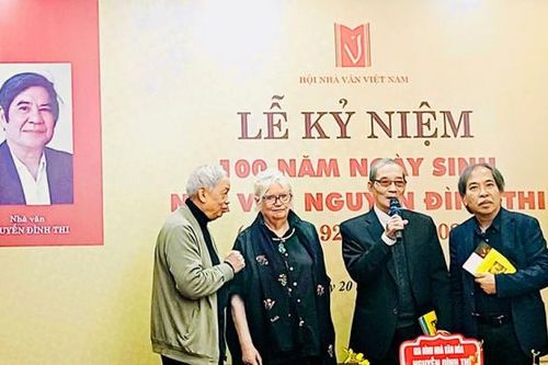 Tổ chức lễ kỷ niệm 100 năm ngày sinh nhà văn Nguyễn Đình Thi