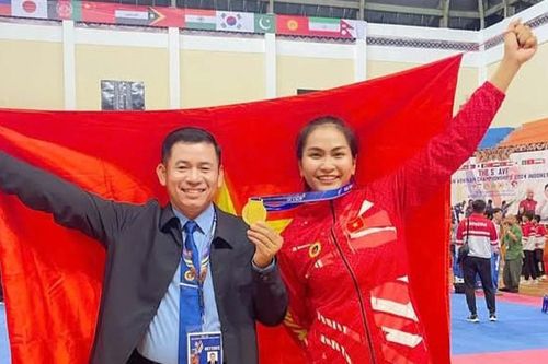 ĐT Vovinam của Việt Nam tạo 'cơn mưa vàng' ở giải vô địch châu Á