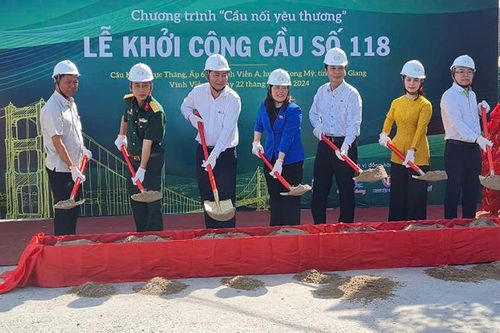 Hậu Giang: Khởi công 'Cầu nối yêu thương'