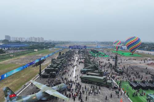 Triển lãm Quốc phòng quốc tế Việt Nam 2024: Tự hào về sức mạnh của Quân đội ta