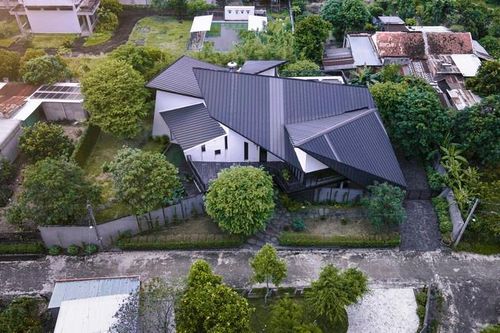 Ngỡ ngàng ngôi nhà như cánh diều chao lượn ở Đồng Nai