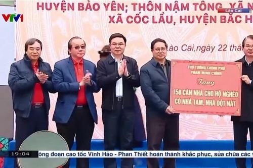 Khánh thành Dự án tái thiết 3 thôn Làng Nủ, Nậm Tông, Kho Vàng