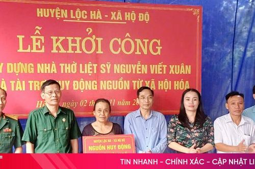 Lộc Hà huy động nguồn xã hội hóa xây dựng nhà tình nghĩa
