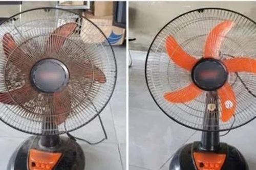 Mẹo vệ sinh quạt điện trong 5 phút không cần tháo khung hay rửa nước sạch bong như mới