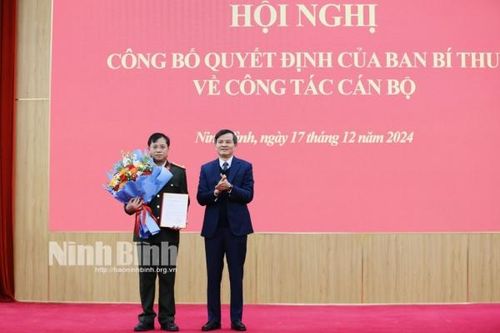 Nhân sự địa phương: Ban Bí thư chỉ định hai Giám đốc Công an tỉnh giữ chức vụ Đảng