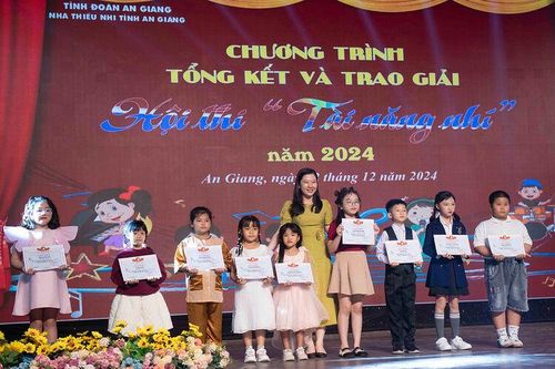 Tổng kết, trao giải hội thi 'Tài năng nhí' năm 2024