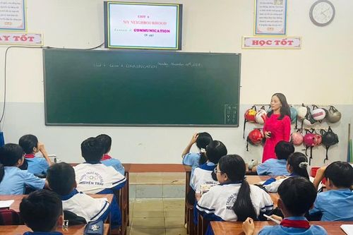 Cô giáo Lê Thị Ái Nghĩa tâm huyết với nghề