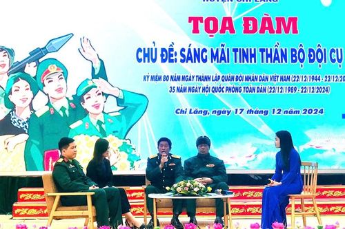 Sôi nổi các hoạt động kỷ niệm Ngày thành lập Quân đội nhân dân Việt Nam