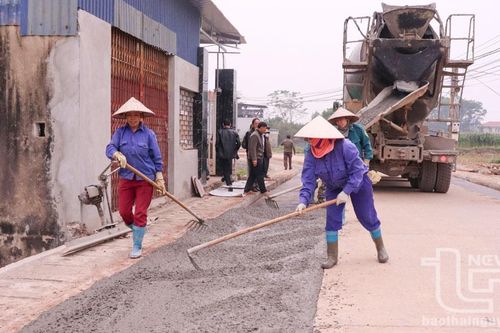 Phú Bình: Đầu tư nâng cấp, mở rộng gần 45km đường giao thông