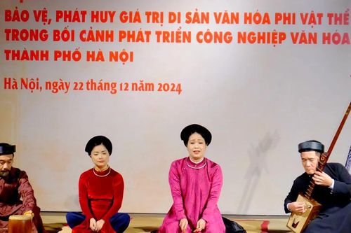 'Giữ lửa' ca trù trong bối cảnh công nghiệp văn hóa