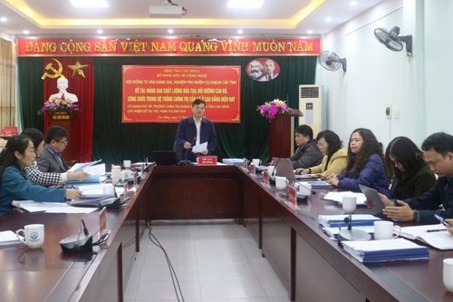 Nâng cao chất lượng đào tạo, bồi dưỡng cán bộ, công chức trong hệ thống chính trị cấp xã