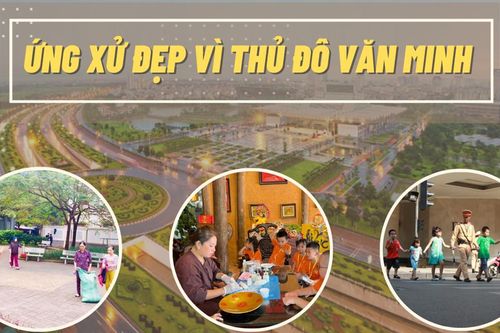 Ứng xử đẹp vì thủ đô văn minh