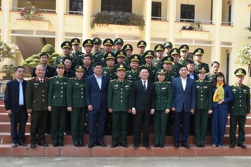 Phó Thủ tướng Hồ Đức Phớc thăm và làm việc với Đồn Biên phòng Cửa khẩu quốc tế Tây Trang, Điện Biên