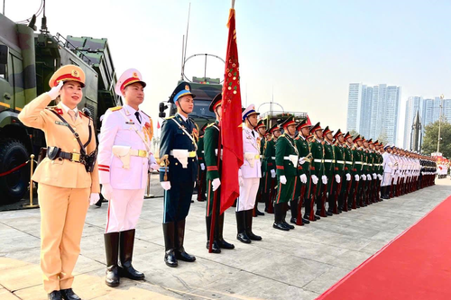 Bảo đảm an ninh, an toàn chuỗi sự kiện kỷ niệm 80 năm Ngày thành lập Quân đội nhân dân Việt Nam