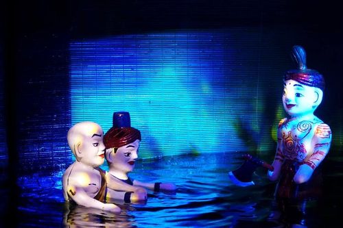 Vở múa rối nước 'Huyền sử Yết Kiêu' phục vụ Tết Nguyên đán 2025