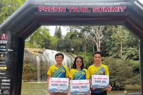 Trần Minh Tuyên vô địch cự ly 182km giải trail khắc nghiệt ở Lâm Đồng