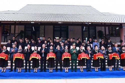 Khánh thành khu tái định cư thôn Làng Nủ, Kho Vàng và Nậm Tông (Lào Cai)