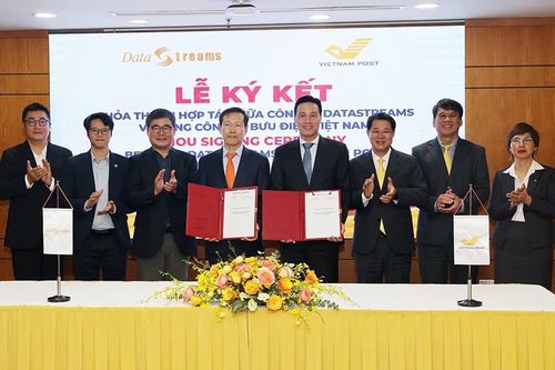 Vietnam Post bắt tay đối tác Hàn Quốc trong lĩnh vực công nghệ dữ liệu