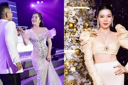 Khánh Thi như công chúa bên Phan Hiển, Lệ Quyên khoe eo thon