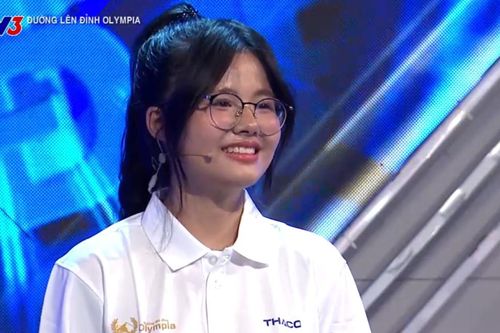Nữ sinh Olympia xinh xắn, gây 'bão mạng' nhờ một câu nói