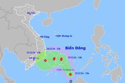 Áp thấp nhiệt đới mạnh lên thành bão số 10 trên Biển Đông