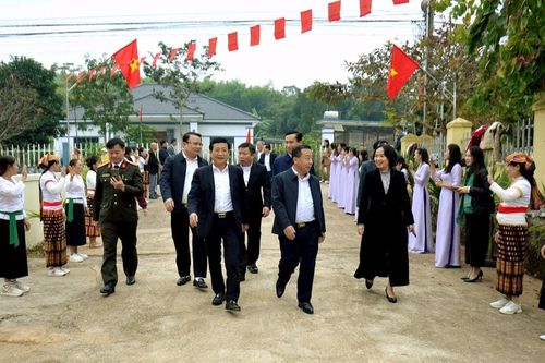 Thẩm định huyện Nghĩa Đàn đạt chuẩn nông thôn mới