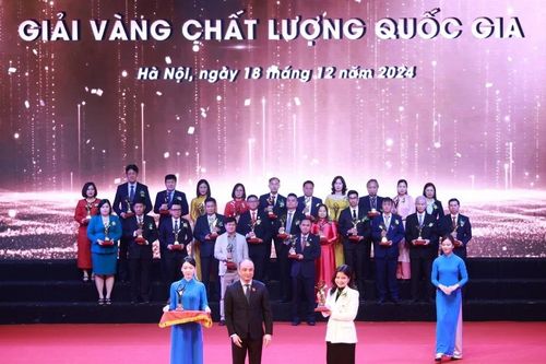 Nestlé nhận Giải Vàng Chất lượng Quốc gia lần 2 với tôn chỉ 'tạo giá trị chung'