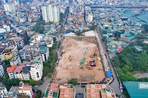 Khu nhà ở xã hội quy mô 440 căn hộ vừa được khởi công ở Hà Nội