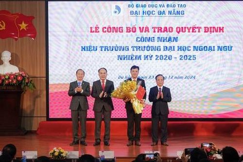 Trường Đại học Ngoại ngữ - Đại học Đà Nẵng có tân Hiệu trưởng