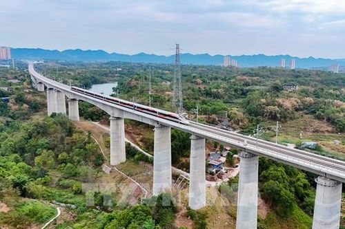 Trung Quốc: Mạng lưới đường sắt cao tốc giúp thúc đẩy kinh tế chất lượng cao