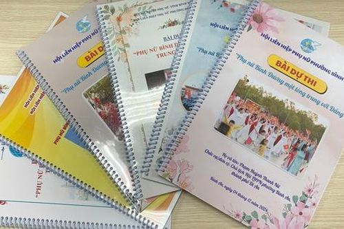 Gần 2.000 bài dự thi 'Phụ nữ Bình Dương một lòng trung với Đảng'