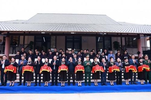 Khánh thành khu tái định cư thôn Làng Nủ, Kho Vàng và Nậm Tông (Lào Cai)