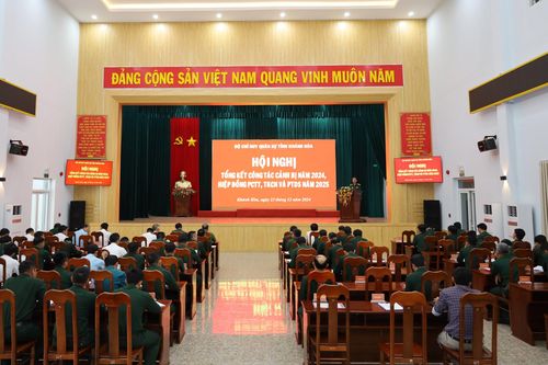 Khánh Hòa tổng kết công tác cảnh bị năm 2024