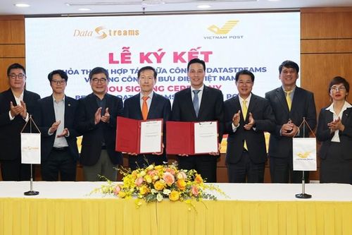 Vietnam Post và DataStreams hợp tác lĩnh vực công nghệ dữ liệu