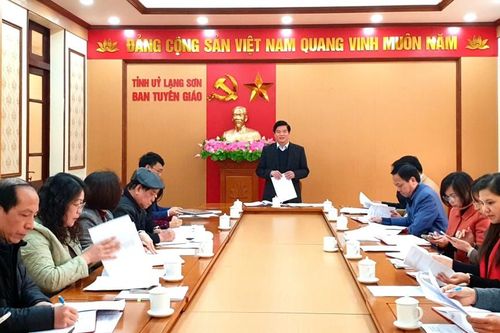 Họp xem xét, thống nhất kết quả Giải thưởng sáng tác, quảng bá tác phẩm văn học, nghệ thuật, báo chí về chủ đề 'Học tập và làm theo tư tưởng, đạo đức, phong cách Hồ Chí Minh'