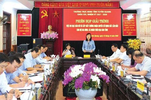 Điểm nhấn giám sát việc giải quyết kiến nghị cử tri
