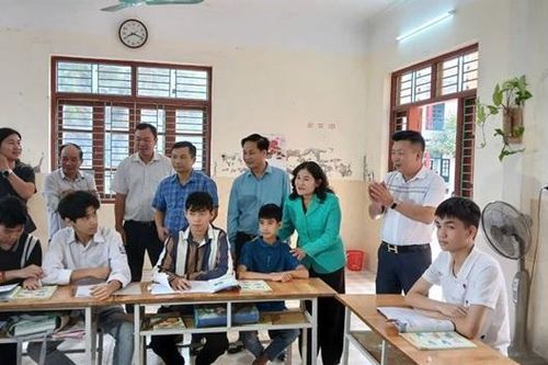 Tỉnh Nam Định tiếp đoàn kiểm tra liên ngành của Ủy ban Quốc gia về Trẻ em