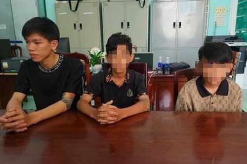 Bắt giữ 3 đối tượng lứa tuổi học sinh gây ra 7 vụ trộm, cướp tài sản