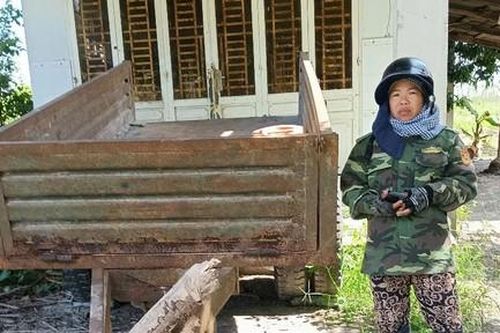 Nữ quái chuyên trộm rơ-moóc máy cày của người dân sa lưới