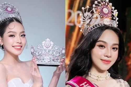 Điểm chung thú vị của hai chiếc vương miện mà Hoa hậu Thanh Thủy đang sở hữu