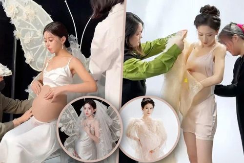 Vì sao nhiều cô gái đua nhau chụp ảnh mang bầu giả ở Trung Quốc?