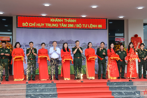 Trung tâm 286 (Bộ tư lệnh 86) khánh thành Sở chỉ huy Trung tâm