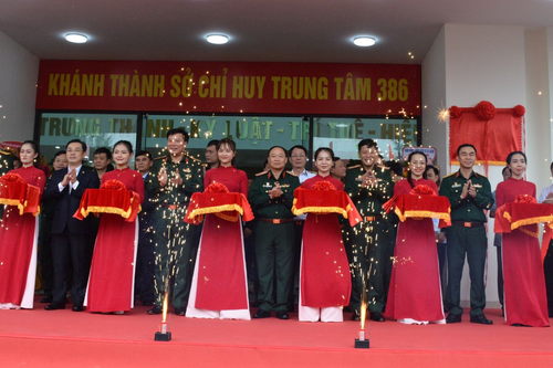 Trung tâm 386 (Bộ tư lệnh 86) khánh thành trụ sở mới