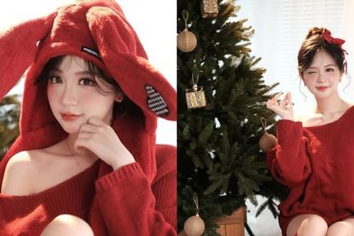 Đón Giáng sinh ngọt ngào với nàng mẫu ảnh Gen Z